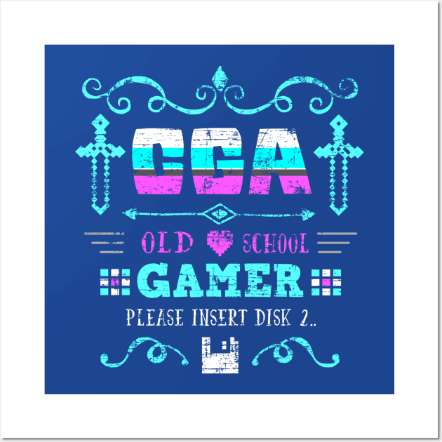 CGA gamer Wall Art by artlahdesigns